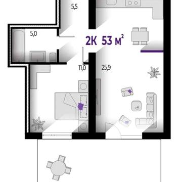 Готова 2к квартира з власним ПАТІО у вже зданому будинку ЖК Вавель