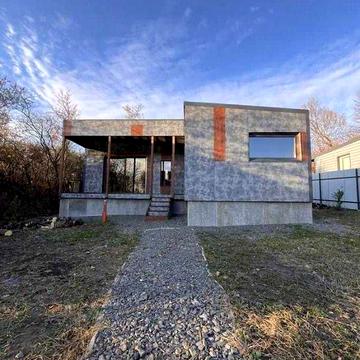 Монолітно каркасний одноповерховий будинок 2 кімнати