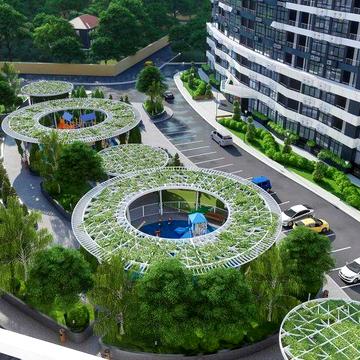 Двухкомнатная квартира в ЖК Атмосфера. Аркадия ЖК Атмосфера