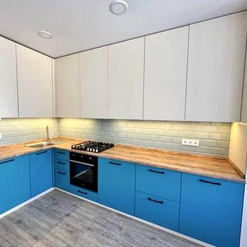 Простора євродвокімнатна квартира на газу!