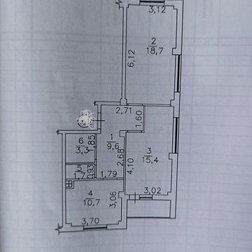 Продается 2 комн в Молодежное ЖК Новосел