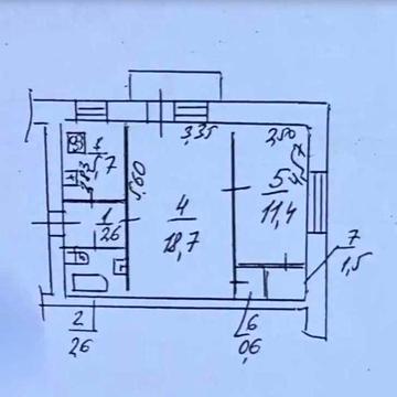 2 кім в ЦЕГЛІ район смт СЛОБОЖАНСЬКЕ (ЮВІЛЕЙНЕ) (717142)