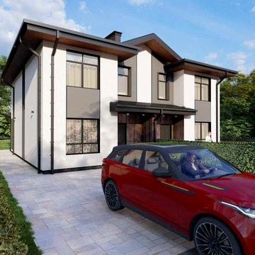 Стильний дуплекс 125м2