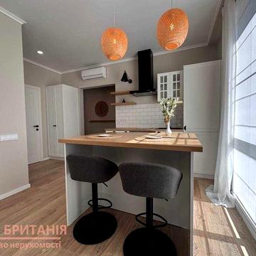 ПРОСТОРА 43,5 м2 НОВА 1к квартира ЖК Нова Англія, будинок Брайтон ЖК Нова Англія