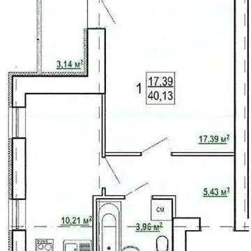 3-й ЭТАЖ, ДОМ С ОТОПЛЕНИЕМ! Продам 1 комн квартиру ЖК Гидропарк AB ЖК Гидропарк