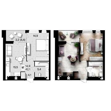 Продаж 1к Квартира Ватутіна вулиця ЖК Lavanda Park