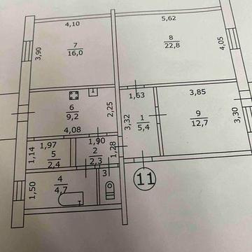 Трьохкімнатна сталінка з АО/ГАЗ. Продаж по єВідновленню