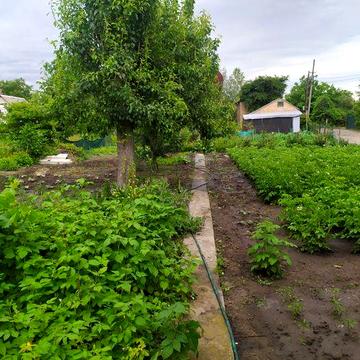 Дача с домиком недалеко пляж.