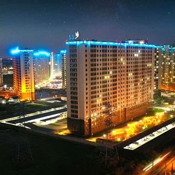 Таирово, ЖК 53 Жемчужина, с частичной отделкой, лучшая цена ЖК 57, 37, 53, 58 Жемчужины