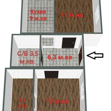 Аренда частини котеджу з якісним ремонтом на "Космосі".