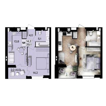 Продаж 1к Квартира Ватутіна вулиця ЖК Lavanda Park