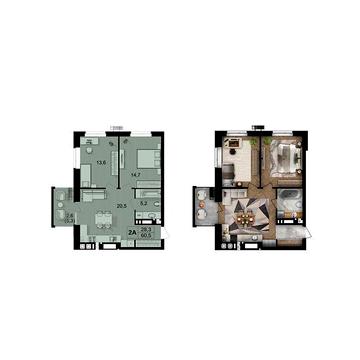 Продаж 2к Квартира Максимовича вулиця ЖК FORREST – жилое пространство