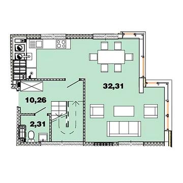 Продаж 3к Квартира Кришталева вулиця ЖК Crystal Avenue