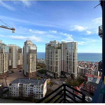 ‼️ ВИД НА МОРЕ. 1 к квартира в сданной секции. ЖК Атмосфера. Балкон ‼️ ЖК АТМОСФЕРА