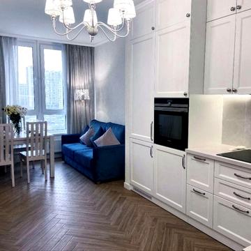 New! 1к (41м2) ЖК Каховська, авторський ремонт, м Лівобережна, Садовий ЖК Каховська