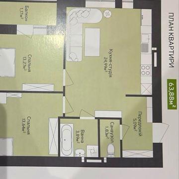 Продаж 2 к-ної к-ри Жк West Towers ЖК Вест Тауерс