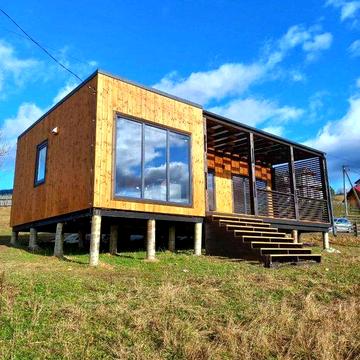 Теплий модульний будинок 42м2. Цілорічне проживання