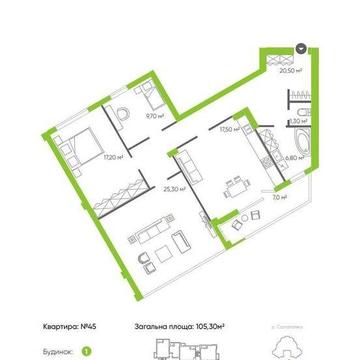 Квартира «Казкова Оселя» ЖК Казкова оселя