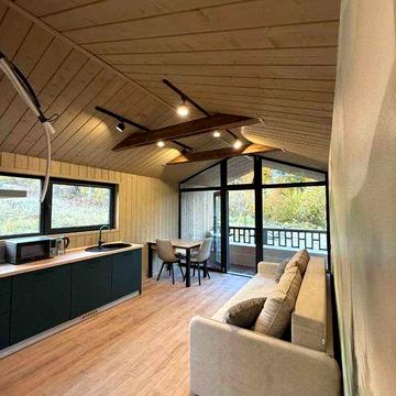 Стильний Модульний будинок 40м2 Barnhouse. Під ключ