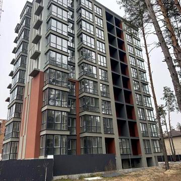 Двокімнатна квартира 53 м, з виходом в парк Щасливий, Гостомель ЖК Соборний