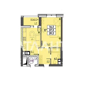 Продаж 1к Квартира Овідіопольська дорога