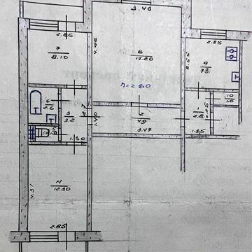 Квартира 3х-кімнатна м. Балаклія