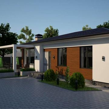 Одноповерховий будинок в с.Скнилів, 120 кв.м.