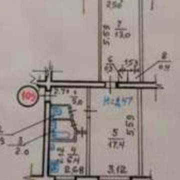 Сдам 2-комнатную квартиру возле метро Индустриальная