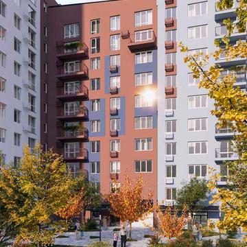 Однокімнатна квартира з балконом ЖК ЗигЗаг