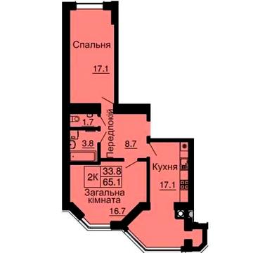 ‼️ Продам 2к квартиру 65м2 Софія Резиденс & Резиденция ЖК София Резиденс от Мартынова