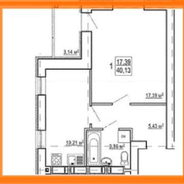 Продам 1К квартиру 40 метров 3 этаж в ЖК Гидропарк Дом сдан GT ЖК Гидропарк
