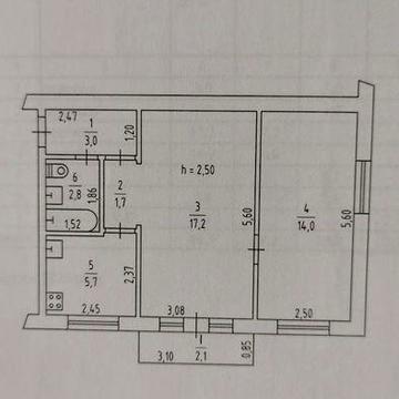 Сдам 2-х комнатную квартиру, центр,