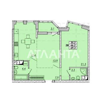 2-х ком квартирв в Прохоровском квартале в сданной секции! ЖК Прохоровский квартал