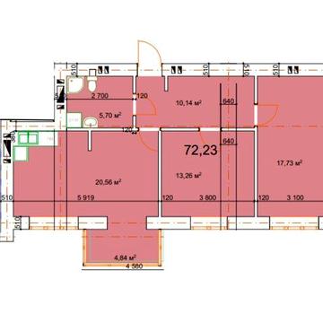 Продаж квартири біля Епіцентру Розтермінування на 30 міс без %