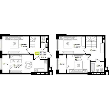 Продаж 3к Квартира Угорська вулиця ЖК Софиевка