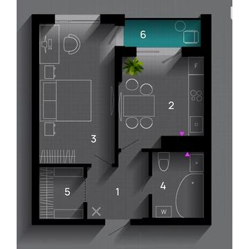 Продаж 1к Квартира Хриплинська вулиця ЖК SKYGARDEN