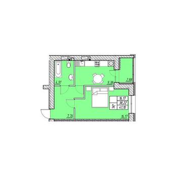 Продаж 1к Квартира Шептицького Андрія Митрополита вулиця