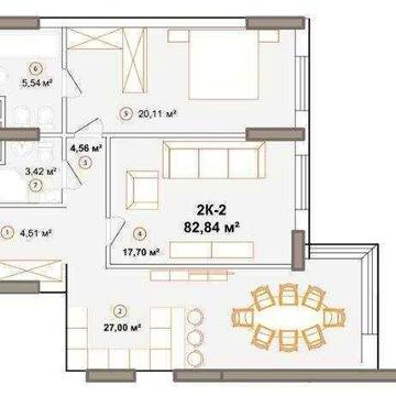 Продаж 2к квартири в ЖК Edelweiss House, Едельвейс Печерськ ЖК Edelweiss House