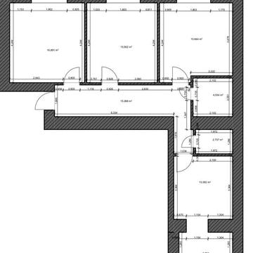 3 кім квартира в ЖК Козацький Довженка БАМ ЖК Козацький