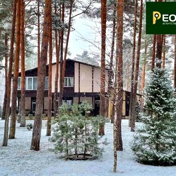 Будинок мрії в сосновому лісі