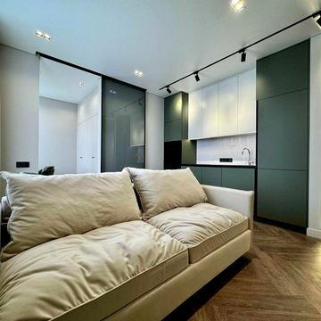 Без комісії! Дизайнерська 1-кім 41м2 з кабінетом в ЖК Республіка