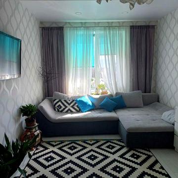 1 комнатная квартира с видом на море в сданном кирпичном доме.