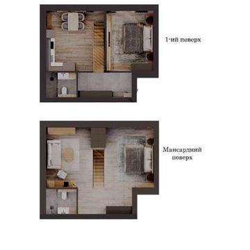 Продам дворівневу квартиру (90м2) за 650$ м2 ЖК Family Park