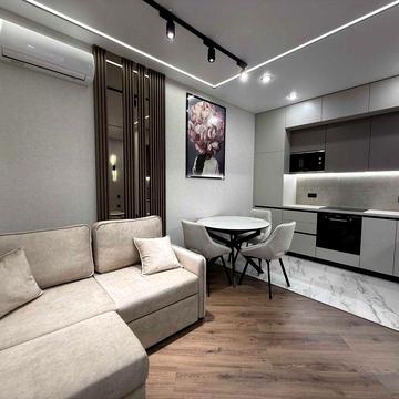 Премиум ремонт с шумкой. 1-комн. в ЖК 61 Жемчужина\Фонтан.\Ипподром