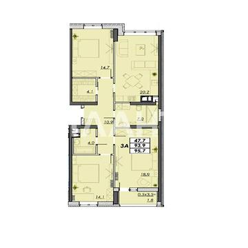 Продаж 3к Квартира Овідіопольська дорога