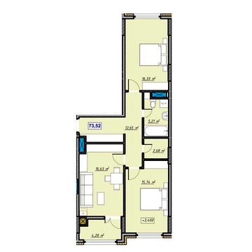 Продаю велику 2-кімнатну квартиру за дуже вигідною ціною