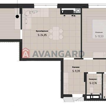 Продаж 3-кімнатної квартири з лоджією в ЖК «Кленовий двір» ЖК Кленовий двір