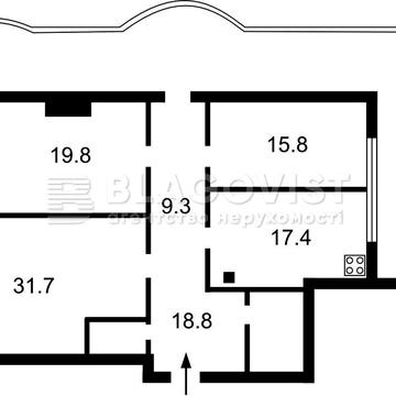 4 к кв Центр 135м2 Лютеранська Ремонт Меблі Офіс