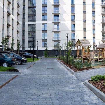 Квартира 43,3 м2 біля озера, подано на здачу ЖК