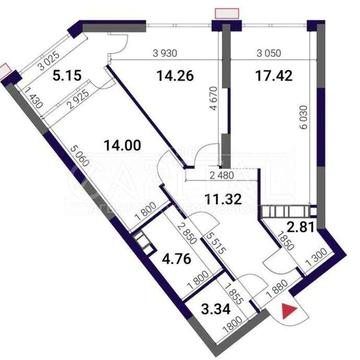 БЕЗ% Квартира ЖК Great Без Ремонта ул Причальная ЖК Great